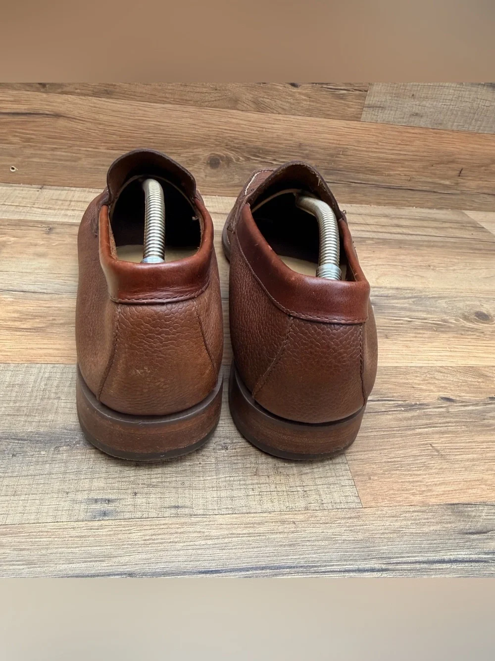 GH Bass Weejuns Leather Penny Loafers Size 13 Men Dark Brown Slip On Shoes